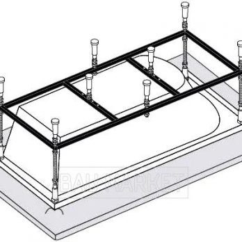 Каркас VagnerPlast 175×70 к прямоугольным ваннам (VPK17570)
