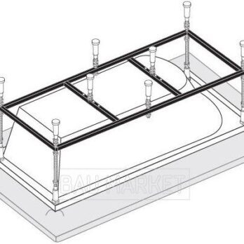 Каркас VagnerPlast 180×70 к прямоугольным ваннам (VPK18070)