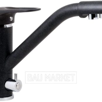 Смеситель для кухни Zorg Tempo черный опал