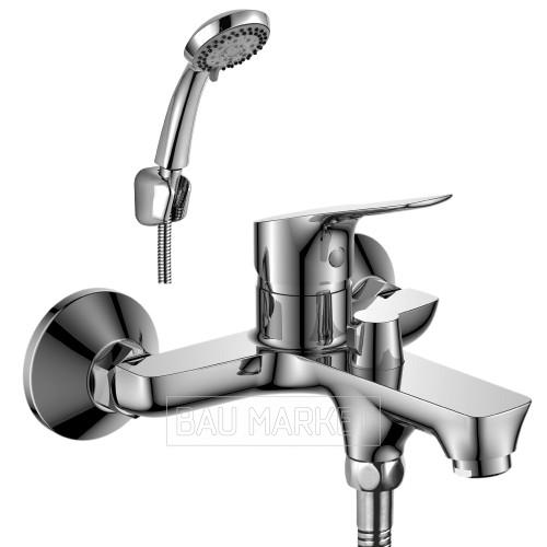 Смеситель для ванны и душа Rossinka Silvermix RS29-31 хром (RS29-31)