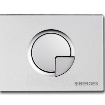 Смывная клавиша Berges Wasserhaus Novum R2 матовый хром (040022)