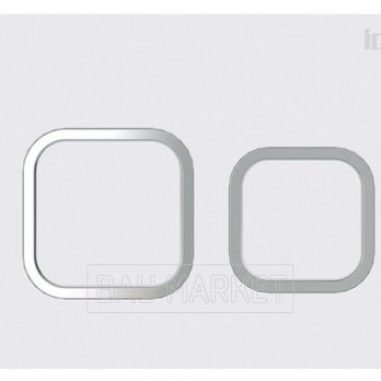 Смывная клавиша Iddis Unifix матовый белый (UNI40MWi77)