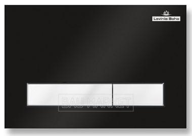 Смывная клавиша Lavinia Boho RelFix черно-белый (38050601)