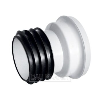 Труба фановая Орио прямая, с манжетой (короткая) (С-9980)