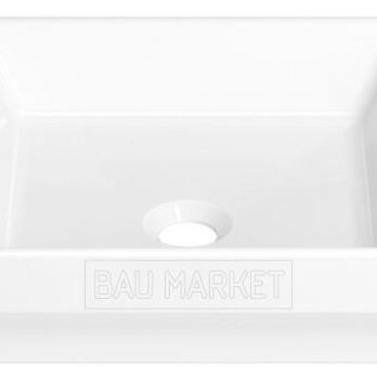 Умывальник Wellsee Doux 40х40 см глянцевый белый (150501000)