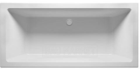 Ванна акриловая Riho Rethink Cubic 170×75 см белый матовый (B105001105)