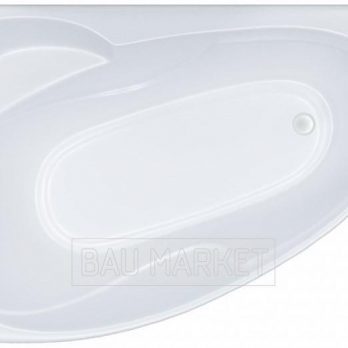 Ванна акриловая Triton Кайли new 150х100 см правая, в комплекте с каркасом, сифоном, экраном