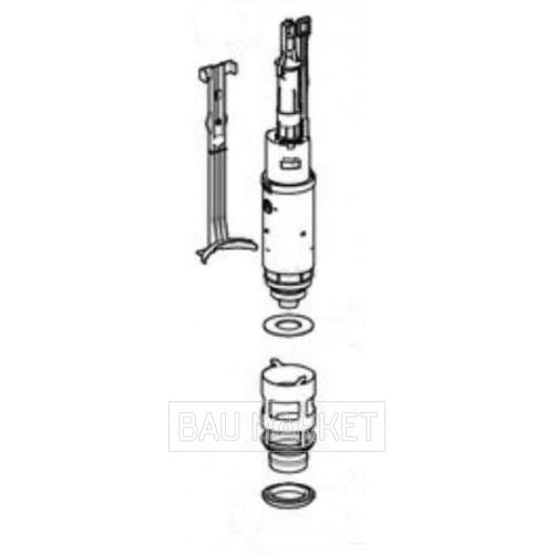 Сливной механизм для инсталляции Geberit Plattenbau (241.472.00.1)