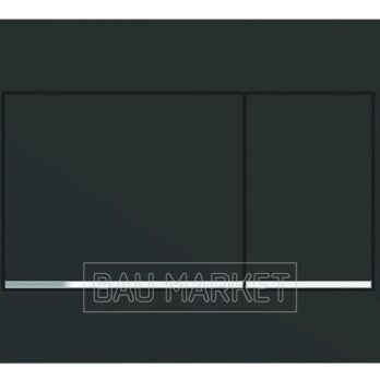 Смывная клавиша Geberit Sigma30 черный матовый, легко чистящее покрытие (115.883.14.1)