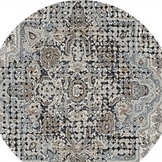 Ковер круглый Sintelon Boho 57GMG разноцветный