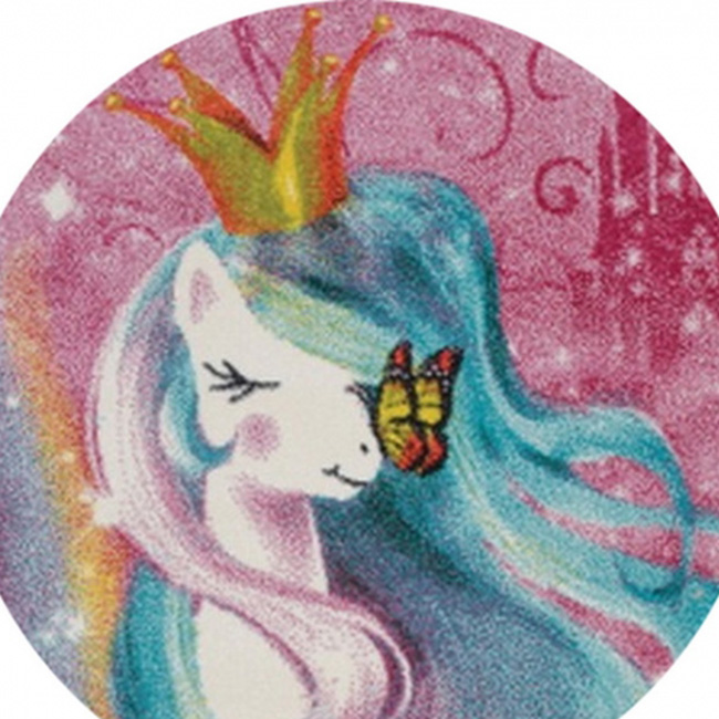 Ковер круглый Sintelon Play 15RPR разноцветный