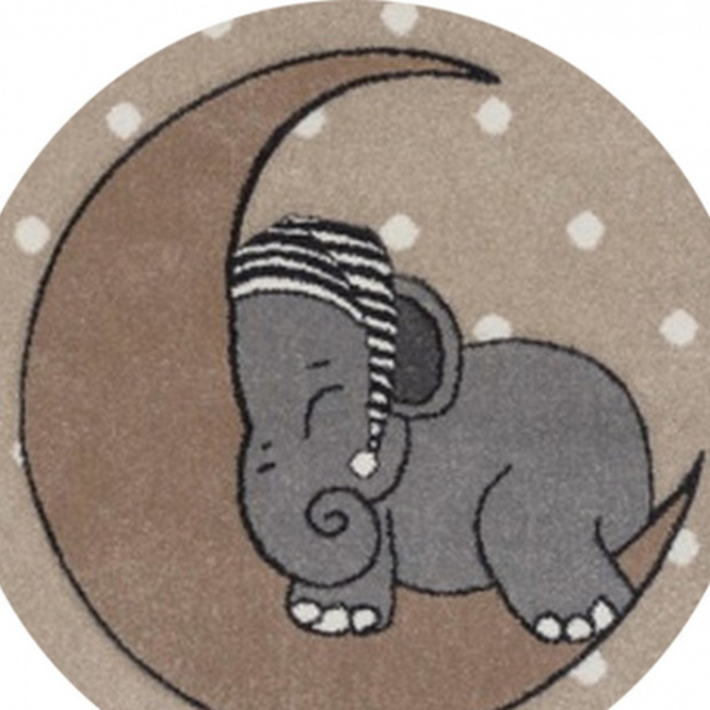 Ковер круглый Sintelon Vegas kids 04ESE разноцветный