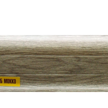 Напольный плинтус ПВХ Ideal Comfort Дуб мокко 208