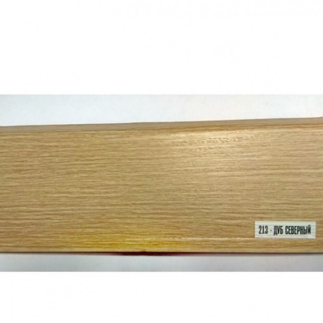Напольный плинтус ПВХ Ideal Deconika 85 Дуб северный 213