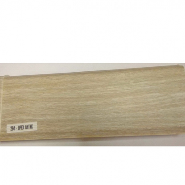 Напольный плинтус ПВХ Ideal Deconika 85 Орех антик 294