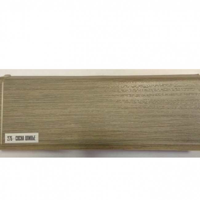 Напольный плинтус ПВХ Ideal Deconika 85 Сосна оливье 275