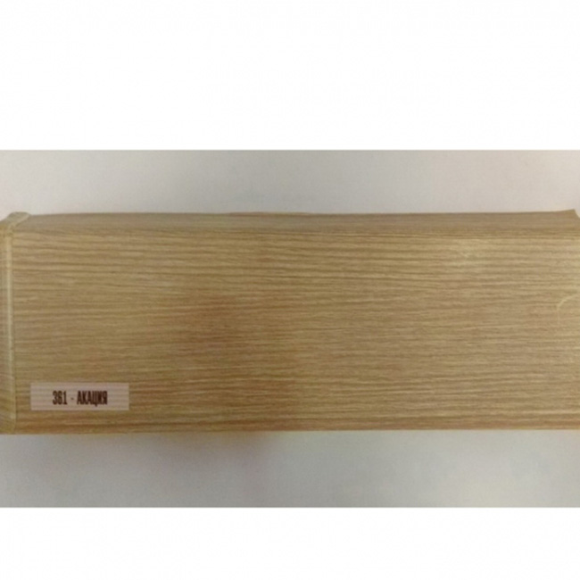 Напольный плинтус ПВХ Ideal Deconika Акация 361
