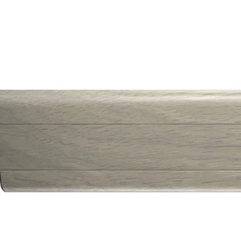 Напольный плинтус ПВХ Rico Leo Royal Дуб светло-серый 270