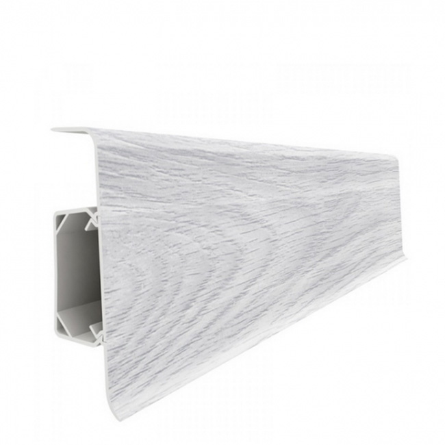 Напольный плинтус ПВХ Vox Esquero Дуб белый 622