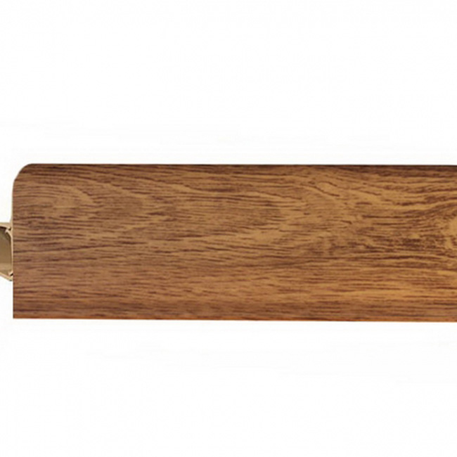 Напольный плинтус ПВХ Vox Smart flex 558 Дуб мокка