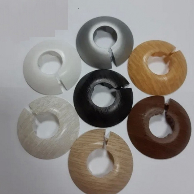 Обводы для труб ПВХ, розетты напольные Grace D16 мм