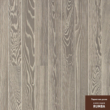 Паркетная доска Tarkett Rumba Ясень камень браш