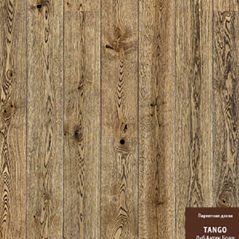 Паркетная доска Tarkett Tango Дуб антик браш