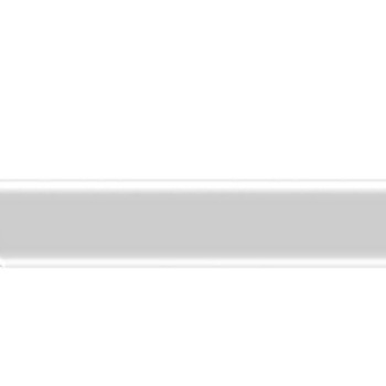 Плинтус напольный ПВХ Rico Leo 110 Белый