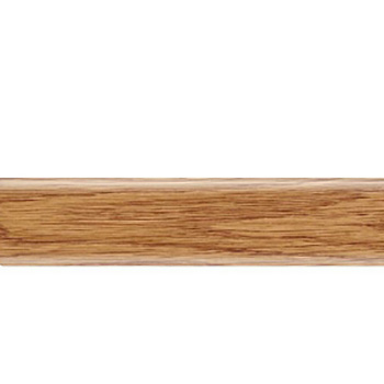 Плинтус напольный ПВХ Rico Leo 124 Дуб янтарный