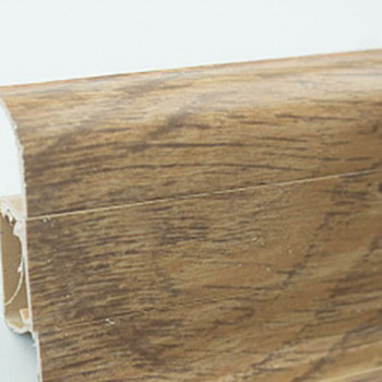 Плинтус напольный ПВХ Rico Leo 162 Дуб больцано