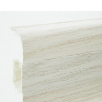 Плинтус напольный ПВХ Rico Leo Дуб аляска 18